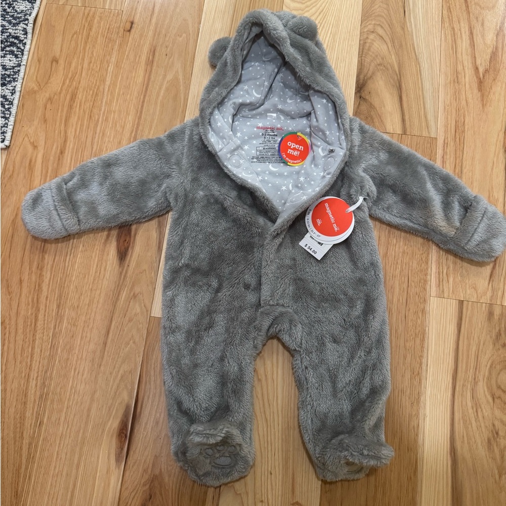 Magnetic Me Grey Snowsuit, NWT